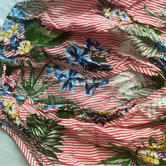 2000s Striped Open Front Top - Picture 3 of 3